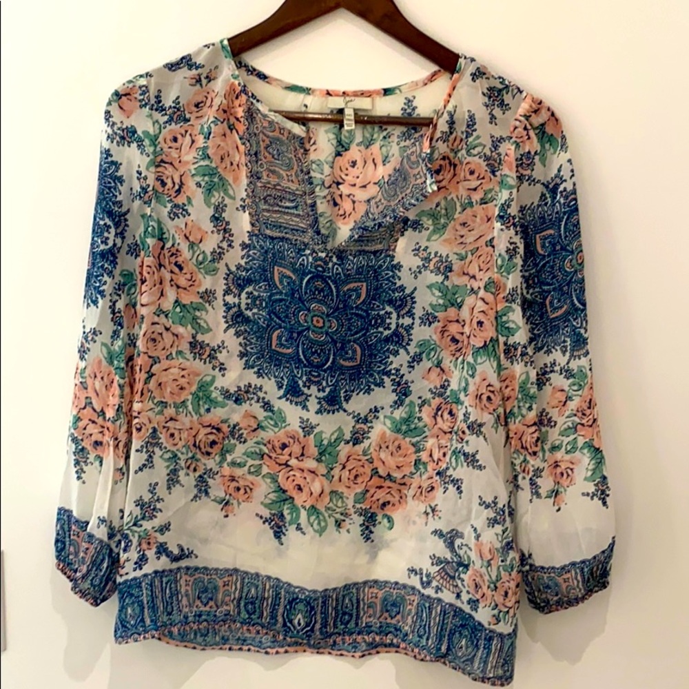 Joie beautiful silk tunic / blouse